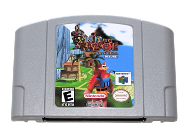 The Legend of Banjo-Kazooie: The Bear Waker Deluxe - Fanart - Cart - Front (null) - 583x428