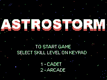 Astrostorm - Screenshot - Game Title (World) - 256x192