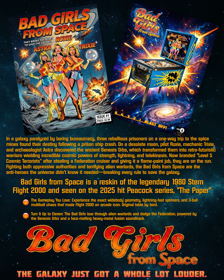 Bad Girls From Space - Advertisement Flyer - Back (World) - 1200x1500