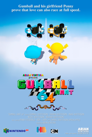 Gumball Kart 64 - Poster (North America) - 2528x3750