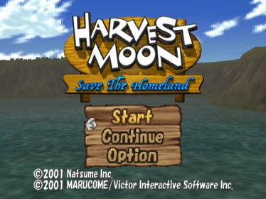 Harvest Moon: Save the Homeland - Screenshot - Game Title (null) - 640x480