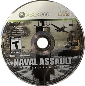 Naval Assault: The Killing Tide - Disc (North America) - 559x561