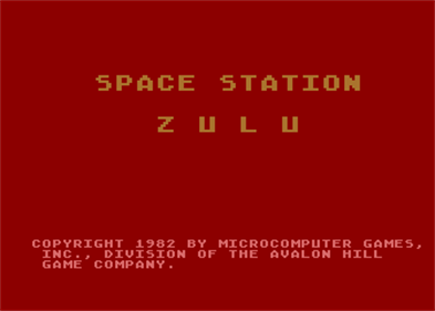 Space Station Zulu - Screenshot - Game Title (null) - 336x240