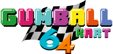 Gumball Kart 64 - Clear Logo (North America) - 2684x1277