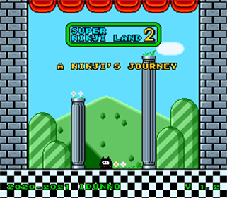Super Ninji Land 2: A Ninji's Journey - Screenshot - Game Title (World) - 256x224