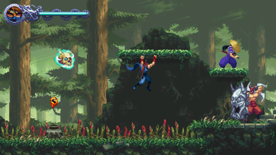 Ninja Gaiden: Ragebound - Screenshot - Gameplay (World) - 400x225