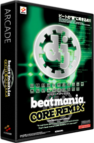 beatmania CORE REMIX - Box - 3D (Japan) - 587x887