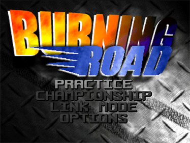 Burning Road - Screenshot - Game Title - 640x480