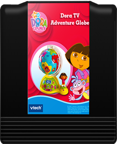 Dora the Explorer: Dora TV Adventure Globe - Fanart - Cart - Front (North America) - 436x533