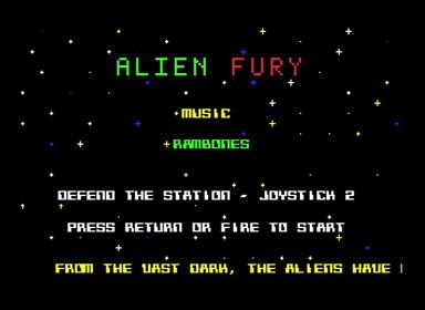 Alien Fury - Screenshot - Game Title (null) - 663x484