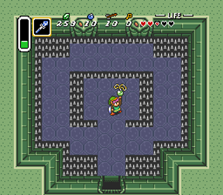 The Legend of Zelda: Echoes of the Past - Screenshot - Gameplay (World) - 256x224