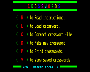 Crosswords - Screenshot - Game Title (null) - 640x512