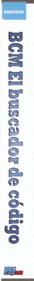 BCM: El Buscador de Codigo - Box - Spine (Spain) - 96x778