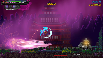 Ninja Issen (忍者一閃) : The Scroll of Dimension - Screenshot - Gameplay (North America) - 1050x591