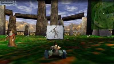 Cro-Mag Rally Extreme! - Screenshot - Gameplay (World) - 1000x562