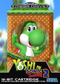 Yoshi in Sonic The Hedgehog 2 - Fanart - Box - Front (Europe) - 571x800