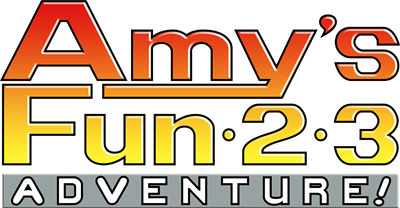 Amy's Fun-2-3 Adventure! - Clear Logo (null) - 2400x1249