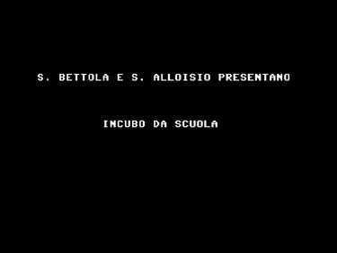 Incubo Da Scuola - Screenshot - Game Title (null) - 696x521