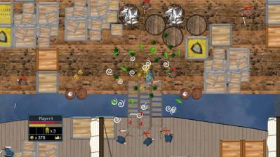 Siege King: The Siege of Aurum - Screenshot - Gameplay (World) - 1000x562