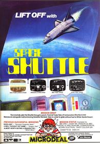 Space Shuttle - Advertisement Flyer - Front (Europe) - 930x1334