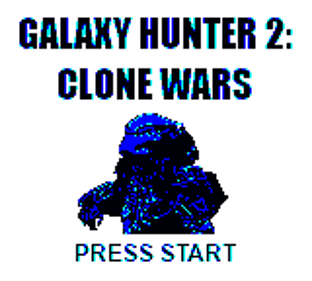 Galaxy Hunter 2: Clone Wars - Screenshot - Game Title (World) - 160x144