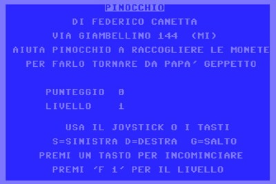 Pinocchio - Screenshot - Game Title (null) - 626x418