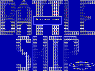 Battleship (1991) - Screenshot - Game Title (null) - 640x480