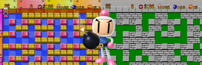 Bomberman Party Edition Recomp - Fanart - Background (null) - 1920x620