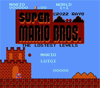 Super Mario Bros.: The Lostest Levels - Screenshot - Game Title (null) - 256x224