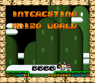 Super Mario World: Interesting Kaizo World - Screenshot - Game Title (null) - 275x239