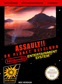 Assault!! On Planet Beezlbub - Fanart - Box - Front (null) - 798x1072