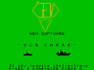 Sub Chase - Screenshot - Game Title (null) - 512x384