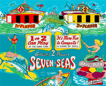 Seven Seas - Arcade - Marquee (null) - 948x768