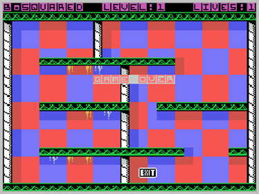 B-Squared - Screenshot - Game Over (World) - 256x192