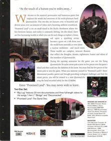 Queensrÿche's Promised Land - Box - Back (North America) - 633x800