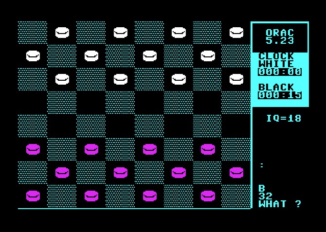 Illustration of Orac Draughts