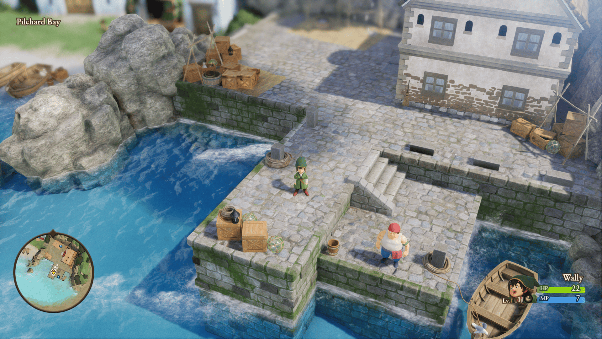 Illustration of Dragon Quest VII Reimagined