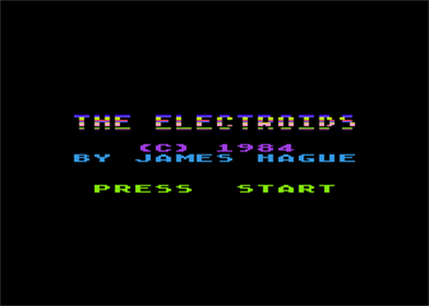 The Electroids - Screenshot - Game Title - 336x240