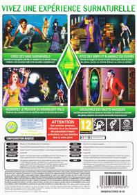 The Sims 3: Supernatural - Box - Back (France) - 565x800