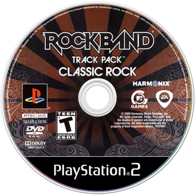 Rock Band: Track Pack: Classic Rock - Disc - 1280x1280