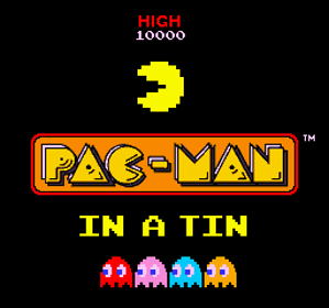 Pac-Man Arcade in a Tin - Screenshot - Game Title (World) - 299x280