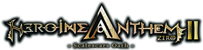 Heroine Anthem Zero II: Scalescars Oath - Clear Logo (null) - 580x145