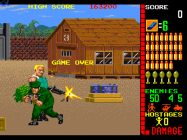Operation Wolf - Screenshot - Game Over (null) - 640x480