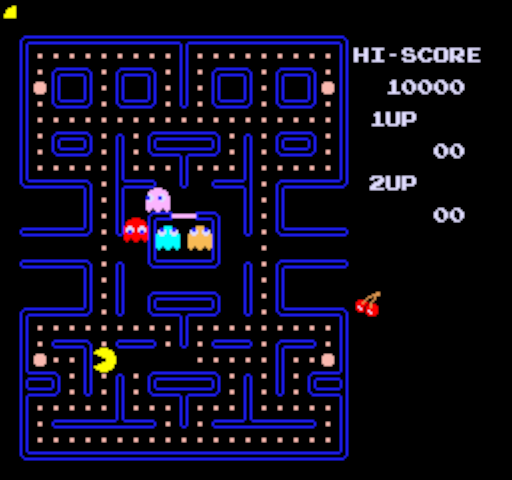 Illustration of Pac-Man Arcade