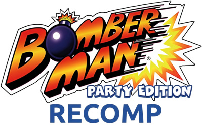 Bomberman Party Edition Recomp - Clear Logo (null) - 1080x693