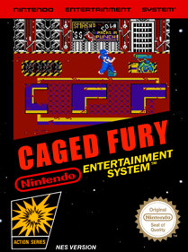 Caged Fury - Fanart - Box - Front (World) - 798x1072