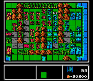 Famicom Wars: First Strike - Screenshot - Gameplay (null) - 256x224