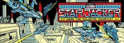 Star Jacker - Arcade - Marquee (null) - 3840x1341