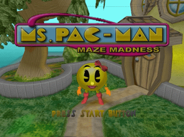 Ms. Pac-Man Maze Madness - Screenshot - Game Title (null) - 640x480