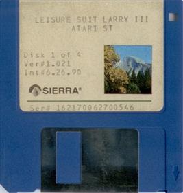 Leisure Suit Larry III: Passionate Patti in Pursuit of the Pulsating Pectorals - Disc (North America) - 450x472